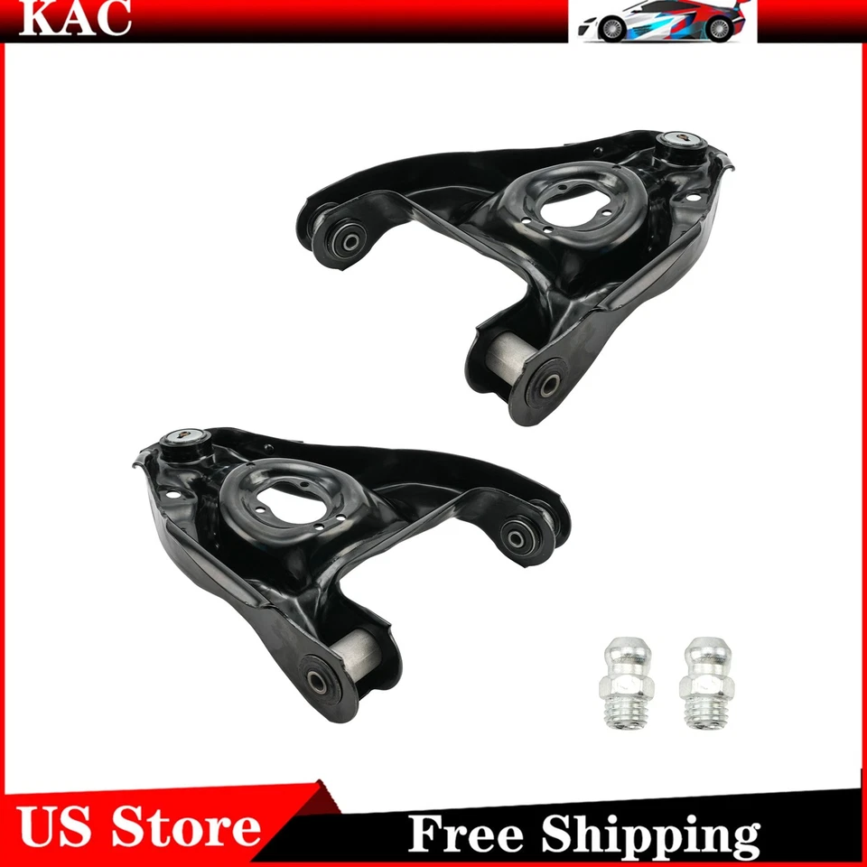 2x Braços de controle inferiores dianteiros direito e esquerdo para Chevrolet S10 1984-2004 - Imagem 1 de 4