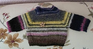 Pullover für Teddybär (Puppe) Handarbeit!   - Bild 1 von 3