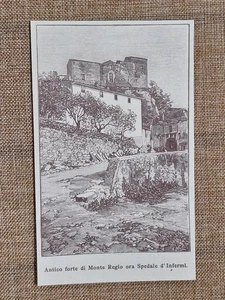 Massa Marittima 800 Antico forte Monte Regio Spedale d'Infermi Grosseto Toscana - Picture 1 of 1