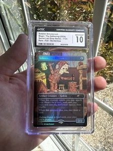 MTG Solenne Simulacro RAINBOW FOIL Tana Segreta Goccia 1725 CGC 10 🔥 - Foto 1 di 8
