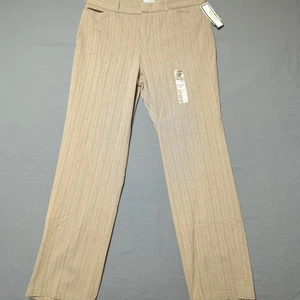 Dockers Damen hellbraun ideale Passform Metro Hose Größe 14 Medium - Bild 1 von 14