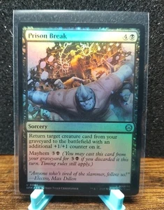 Prison Break U0061 Foil Marvel's Spider-Man Magic the Gathering - Picture 1 of 2