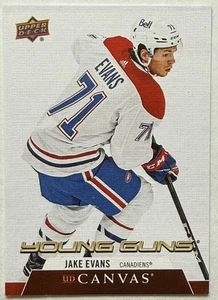 2020-21 Upper Deck Canvas Series 2 #C224 Jake Evans - Picture 1 of 2