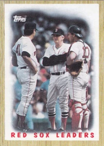 1987 TOPPS..BOSTON TEAM LEADERS.. # 306..RED SOX..FREE COMBINED SHIPPING - Bild 1 von 1