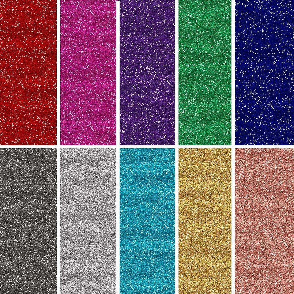 100% Cotton Digital Fabric Plain Glitter Look Sparkly Crafty 140cm Wide - Image 1 of 1