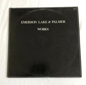 Emerson Lake & Palmer Works Volume 1 SD 2-7000 Atlantic Records 1997 ELP 2 LPs - Picture 1 of 10