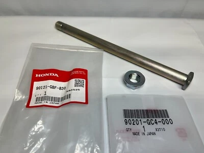 HONDA CR80 CR85 CR85RB CR 80 85 BASCULANTE PIVOTE PERNO Y TUERCA 96-07 NUEVO Foto 1 de 4