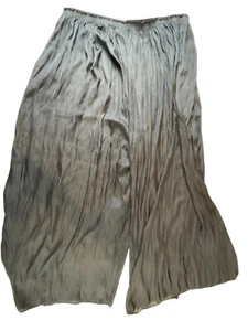 NWT Nic Zoe Pull On Crinkle Pants Blueprint Wide Leg Elastic Waist Size 1X - Picture 1 of 9