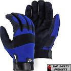 Majestic Glove Mechanics Work Gloves Armorskin Synthetic Leather Sz Xl 2137bl
