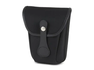 Billingham Avea 8 Compact End Pouch Pocket - Black Canvas + Black Leather (UK) - Picture 1 of 12