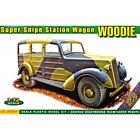 Scale kit 1:72 Super Snipe Station Wagon (Woodie) ACE 72551 - Plastic Model Kit