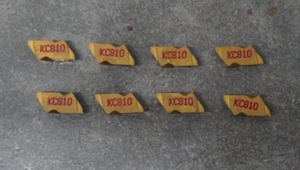 Qty 8 Kennametal Carbide Turning Inserts Grade KC810 - Picture 1 of 2
