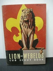 Libro Cub Scout Lion - Webelos 1960 coleccionable buen estado 9004 - Imagen 1 de 8
