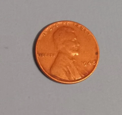 1948 “Rare, Wheat Penny No Mint Mark Cover