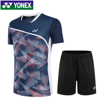 YY Adulto Niño Traje Deportivo Tenis Mesa Bádminton Ropa Conjunto Camisetas + Pantalones Cortos Foto 1 de 4