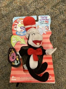 Vintage The Cat And The Hat Finger Puppet 1997 Mattel NEW - Picture 1 of 2
