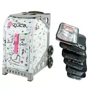 Zuca SK8 Sport Insert Bag with Gray Frame and 5 Packing Pouches Bundle - Picture 1 of 12