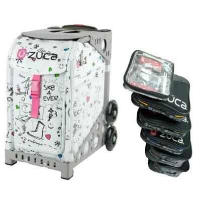 Zuca SK8 Sport Insert Bag with Gray Frame and 5 Packing Pouches Bundle - Image 1 of 4