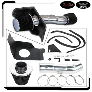 Cold Air Intake Kit & Filter for Ford 2005-2009 Mustang GT 4.6L V8 Black - Imagen 1 de 14