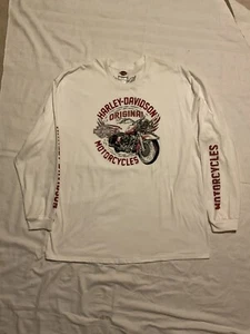 harley davidson long sleeve t shirt - Picture 1 of 5