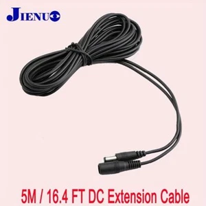 196.85inch Power Extension Cable 12V DC12V 5.5mm*2.1mm Male To Female For CCTV C - Picture 1 of 7