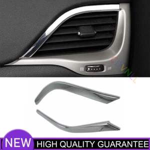 Instrumento de automóvil L&R salida de aire moldura de ventilación para Jeep Cherokee 14-2018 cromo plateado - Imagen 1 de 6