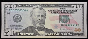 $50 dollar bill 2017A (SKU#103) - Picture 1 of 2