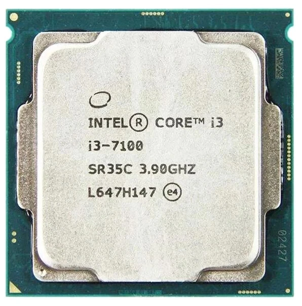 INTEL CORE I3 7100 6M Cache, 3.9 GHz PROCESSOR CPU LGA1151 - image 1 of 1