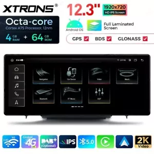 12,3" Android 14 Retrofit Autoradio 8-Kern 4+64G 4G GPS WIFI Für AUDI A3 MIB---- - Bild 1 von 12