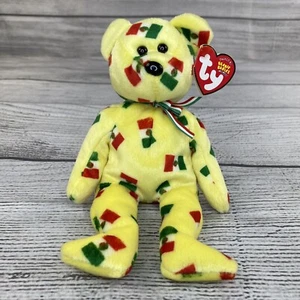 PIÑATA Beanie Babies TY Pensionato 2003 Bandiera Messico Piccolo Orsacchiotto Peluche - Foto 1 di 13