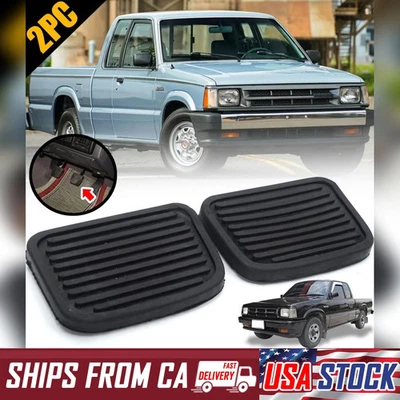 Cubierta de pastillas de embrague y pedal de freno 2 piezas para camioneta Mazda Proceed B2200 1981-85 Ute Foto 1 de 4