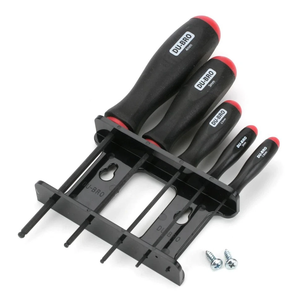 Pine Ridge 5 Piece Metric Ball Driver Set w/holder - Image 1 of 1