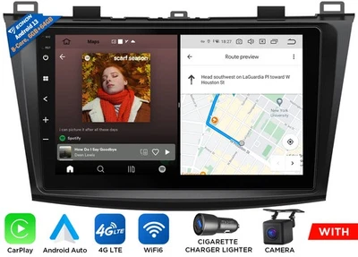 Eonon M3BLX6S Android 13 8-Core for Mazda 3 2010-2013 9" Car Stereo GPS CarPlay - Image 1 of 4