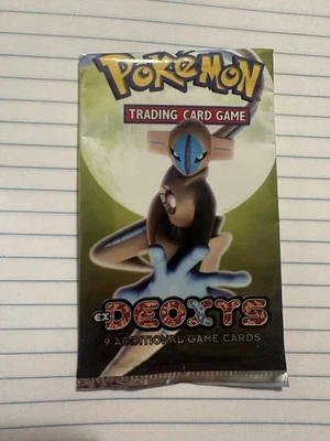Pokémon Ex Deoxys Booster Pack  -Normal Form- (EMPTY) Rare - Image 1 of 2