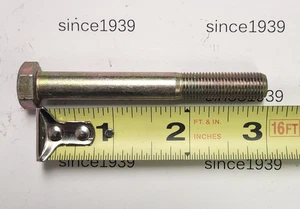 TORNILLO TAPA CABEZA HEXAGONAL 3/8-24 X 3", GRADO 8 - 11 PIEZAS - Imagen 1 de 2