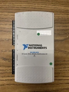 National Instrumets USB-6210 15 Inputs, 16-Bit Multifunction I/O Device - Picture 1 of 7