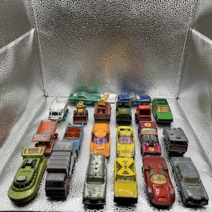 Lot Of 20 Junkyard Vintage Matchbox Lesney Trucks Cars  Etc 1960s-1970 - Picture 1 of 2