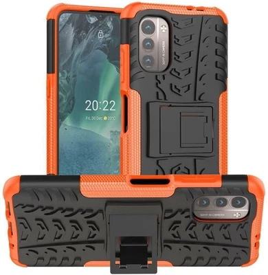 For Nokia C300 Phone Case Shockproof Armor Stand Phone Cover + Screen Glass - Image 1 of 4