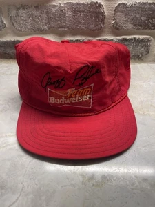 Vintage Geoff Bodine Mütze Budweiser Team  - Bild 1 von 4