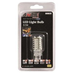 1 3/4" Amber 12V LED Replacement Bulb [3156/3157] w/30 LEDs - Amber - Picture 1 of 2
