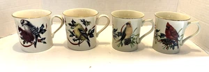 Lenox WINTER GREETINGS Coffee Mugs - Set/4 RARE - Picture 1 of 7