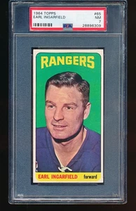 1964 Topps EARL INGARFIELD #65 PSA 7 - Picture 1 of 2
