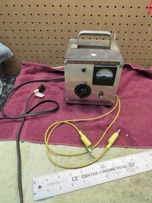 Vintage Home Brew Variable Transformer Staco 171 Variac Bench Power Supply - Image 1 of 4