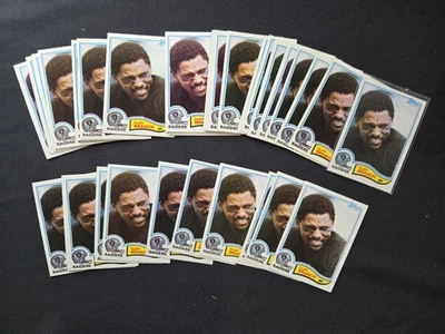 1982 Topps Football Cliff Branch HOF 186 Lot - 36 Cards - Image 1 of 3