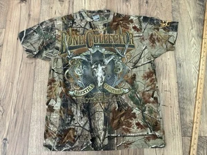 Paramount Outdoors Bone Collector Camo T-Shirt/Shiny Gold Outline Sz XL Mens - Picture 1 of 6