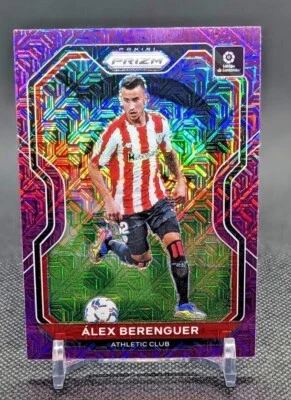 2020-21 Panini Chronicles Prizm Soccer Alex Berenguer Purple Mojo Prizm #8 - Image 1 of 2