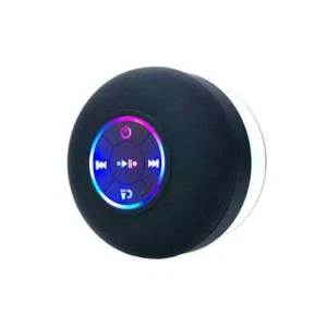 Altavoz Inalámbrico Bluetooth a Prueba de Salpicaduras con LED RGB Portátil Ducha Baño - Imagen 1 de 5