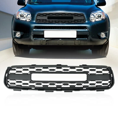 Black Front Bumper Grille Grill For 2006 2007 2008 Toyota RAV4 - Image 1 of 4