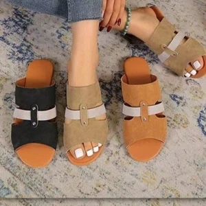 New Fish Mouth Sandals With Belt Buckle Design Summer Beach Shoes For Women Fash - Picture 1 of 6