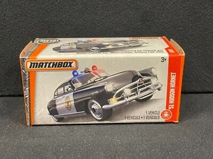 MATCHBOX MBX SEALED BOX POWER GRAB 2017 57/125 '51 HUDSON HORNET POLICE CAR - Picture 1 of 6
